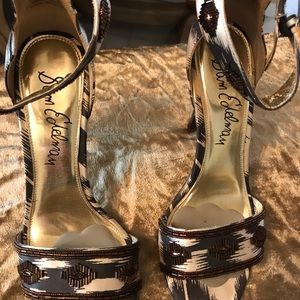 Sam Edelman Womens Brown Sandals